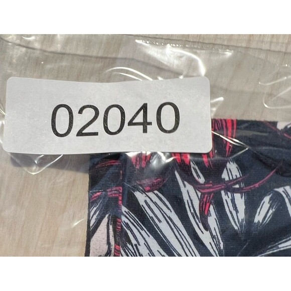 Fabletics Pink Black Hawaiian Style Marcia Sports Bra 2X XXL Athletic Workout - Picture 13 of 13